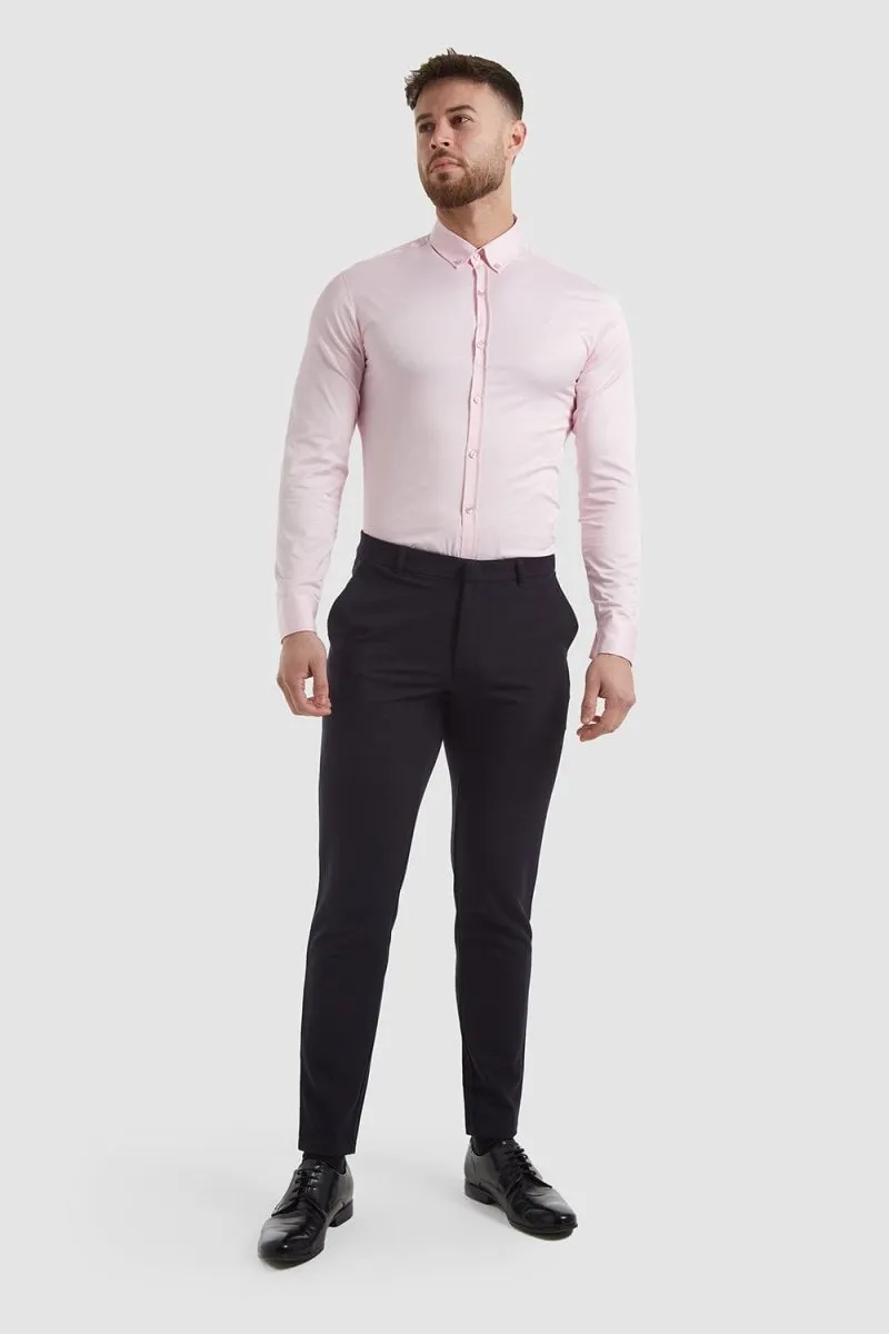 Athletic Fit Essential Pants 2.0 In Navy