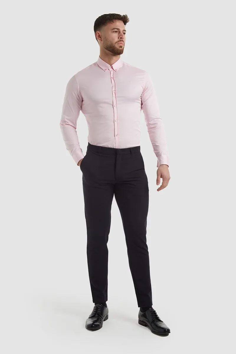 Athletic Fit Essential Pants 2.0 In Navy