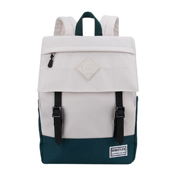 Bestlife 15.6" Student Backpack with Buckles
