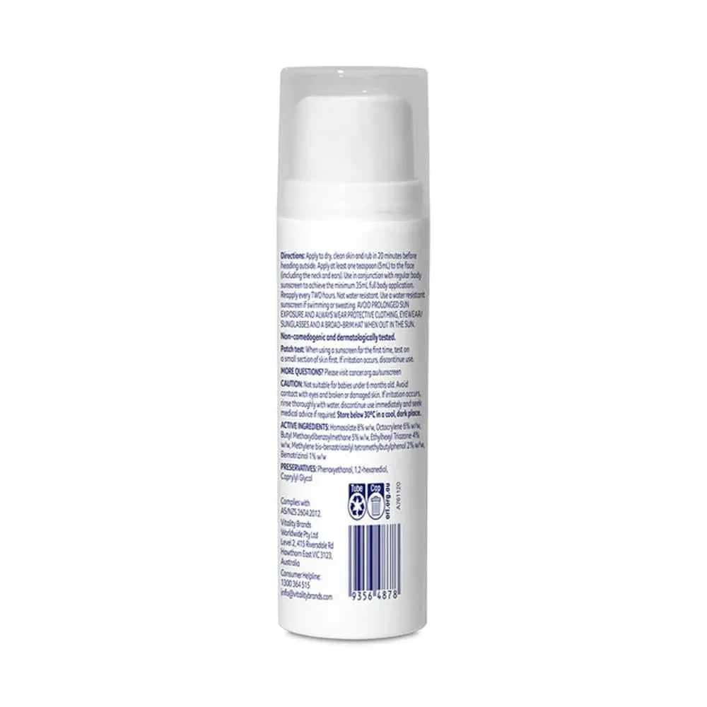 Cancer Council Face Day Wear Fluid Matte Invisible Spf50  50ml
