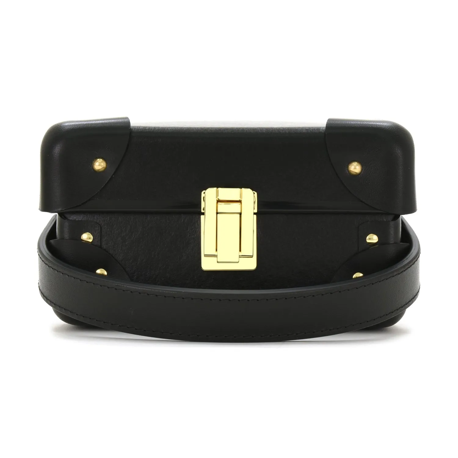 Centenary · 3-Slot Watch Case | Black/Black/Gold