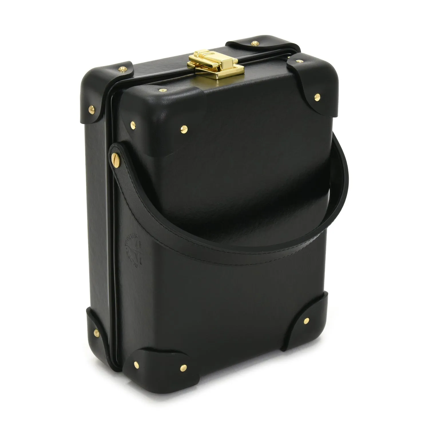 Centenary · 3-Slot Watch Case | Black/Black/Gold