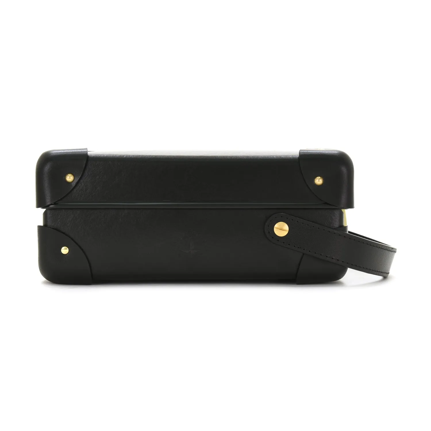 Centenary · 3-Slot Watch Case | Black/Black/Gold