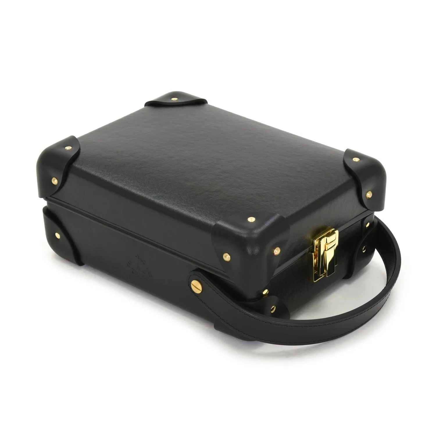 Centenary · 3-Slot Watch Case | Black/Black/Gold