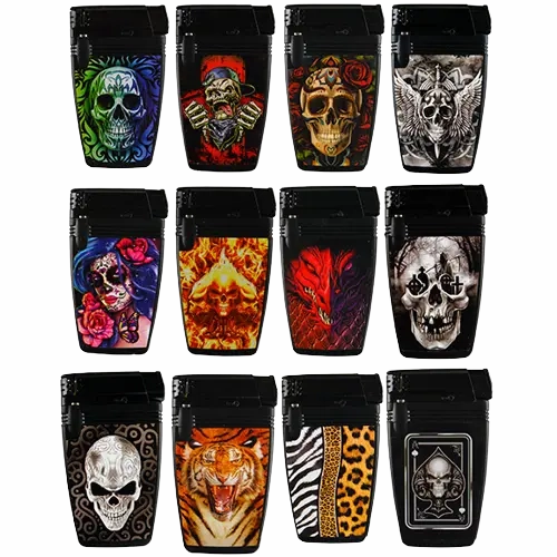 Cigarette Pack Thin Lighter - 16 Pieces Per Retail Ready Display 21806