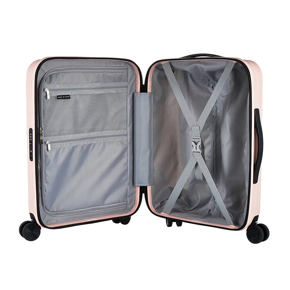Claxton Zipper Spinner Hardshell Luggage 24" Medium