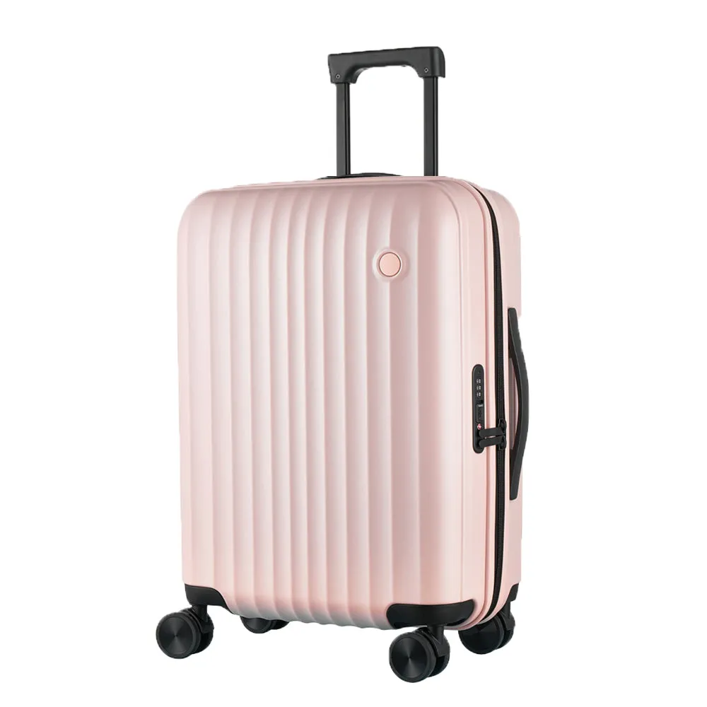 Claxton Zipper Spinner Hardshell Luggage 24" Medium