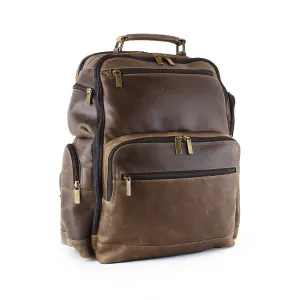 DayTrekr Bomber Jacket Distressed Leather Backpack
