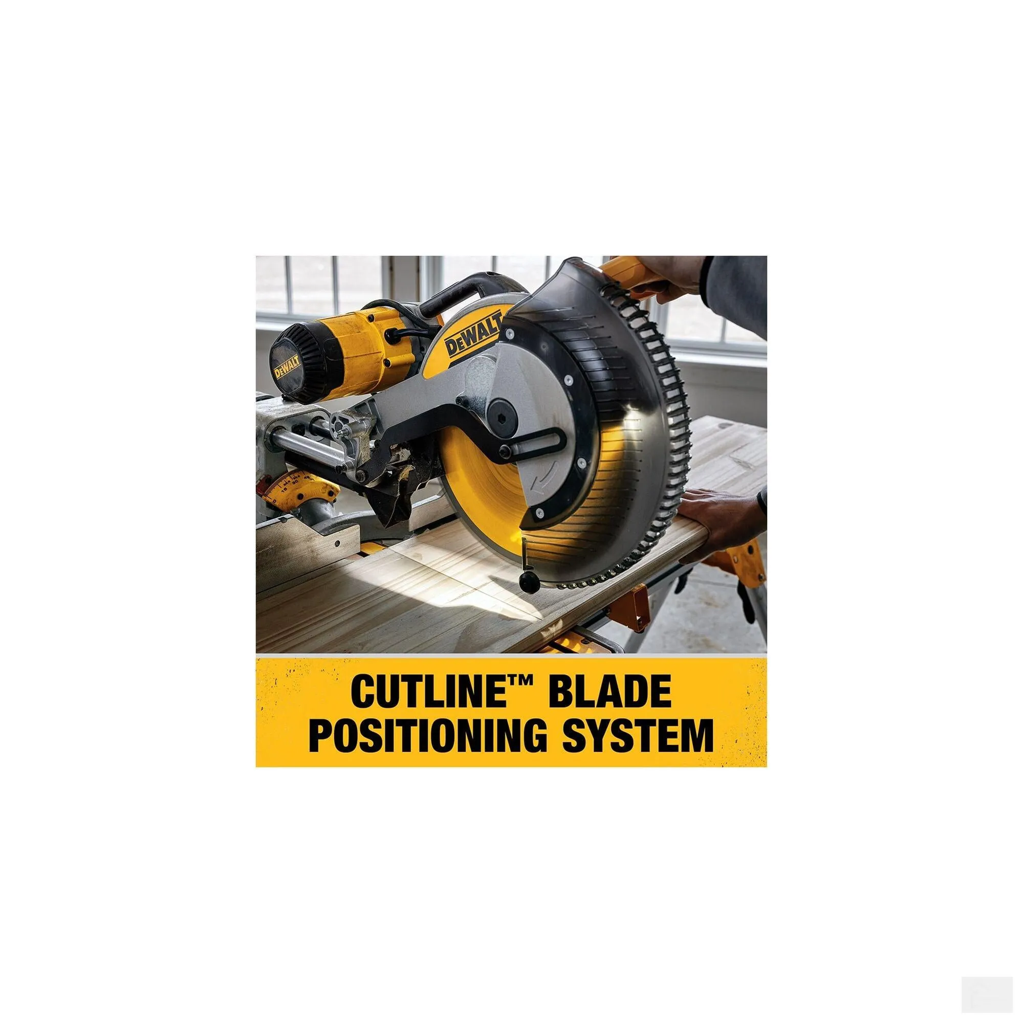 DEWALT 15 Amp Corded 12-inch Double Bevel Sliding Compound Miter Saw [DWS780]