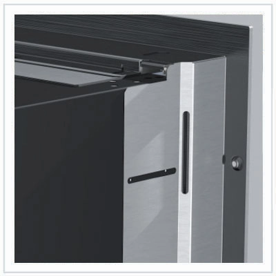 DW360IXD4-EXV-1 - Vitrifrigo Stainless Steel Top Refrigerator and Double Drawer Top Freezer / Bottom Refrigerator, Adjustable Flange OCX2 Model