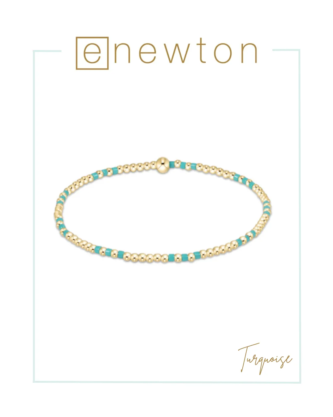 E Newton Hope Joy Pattern 2mm Bracelet