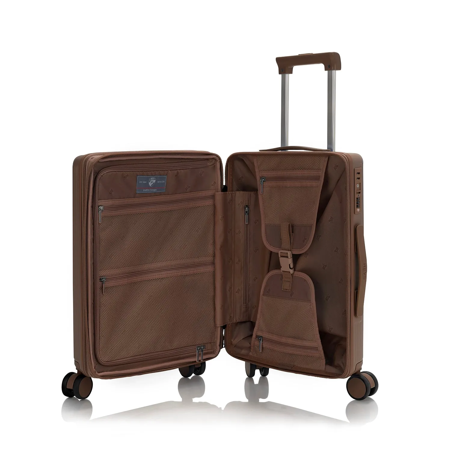 Earth Tones 21.5 Inch Carry-on Luggage | Spinner Luggage