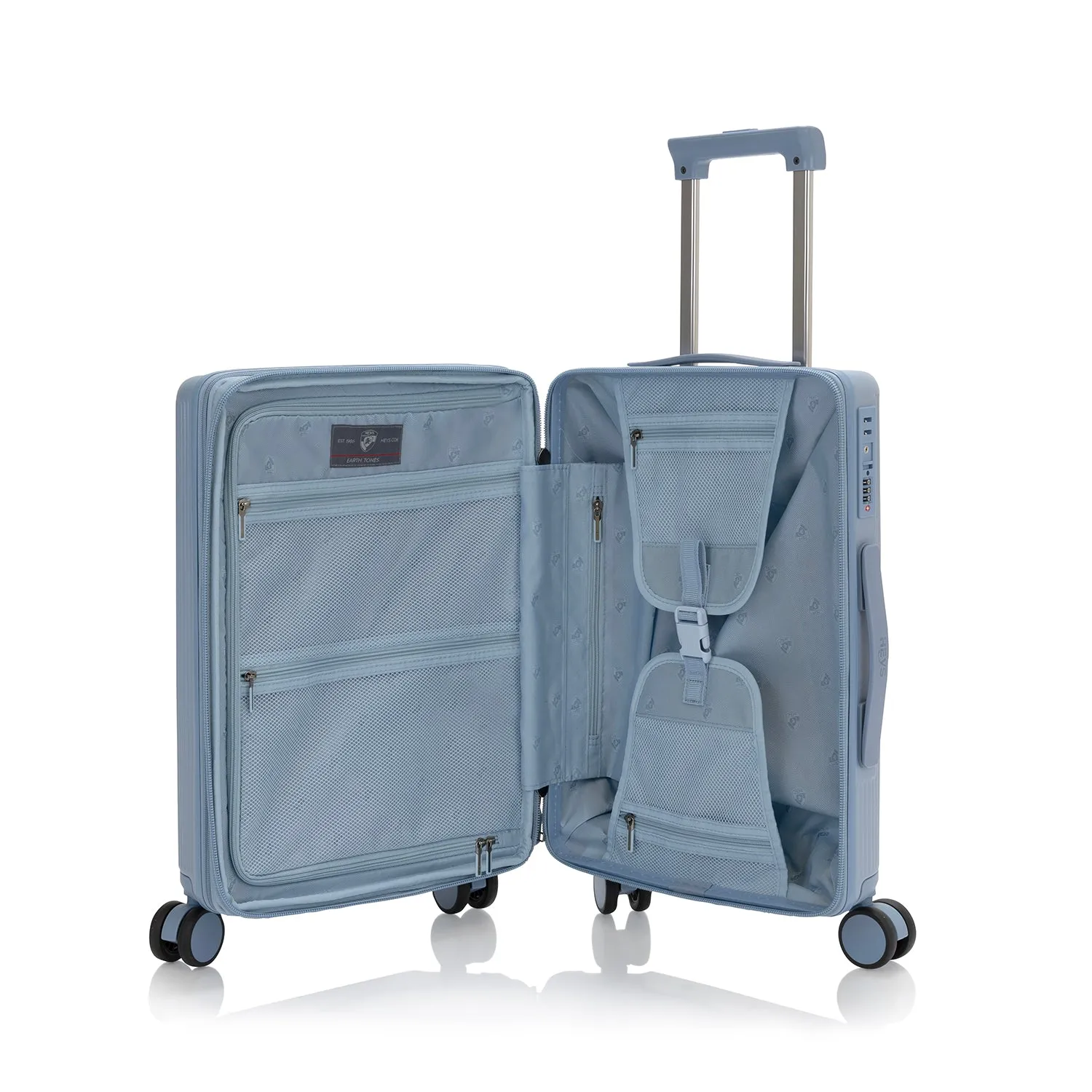 Earth Tones 21.5 Inch Carry-on Luggage | Spinner Luggage