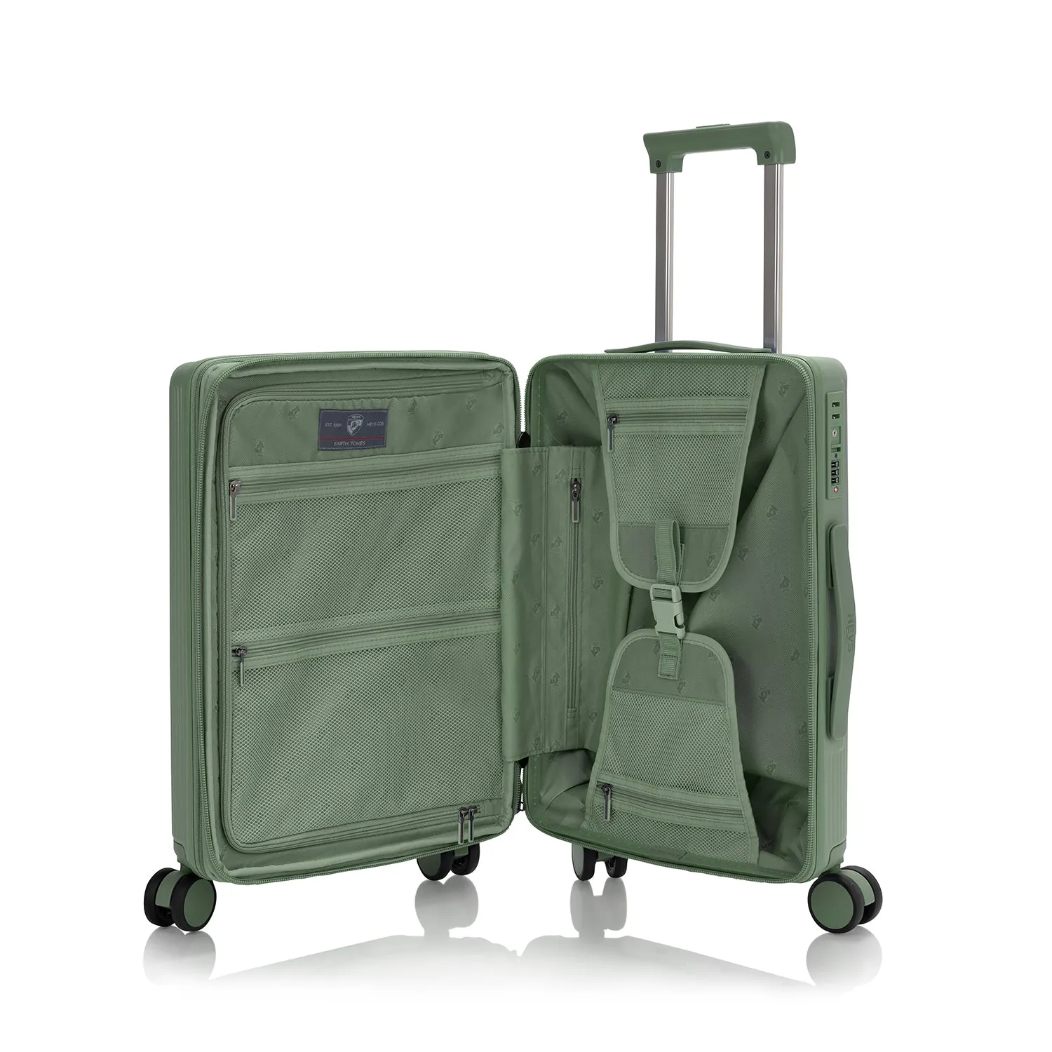Earth Tones 21.5 Inch Carry-on Luggage | Spinner Luggage