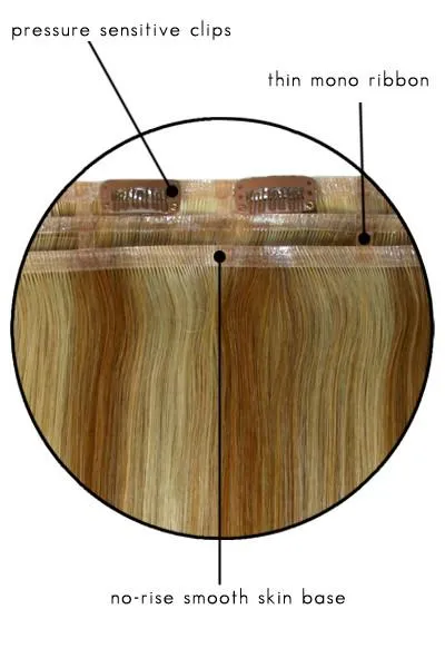 EasiHair Extensions - EasiXtend Clip-in Extensions Professional 12 (#316) - Human Hair