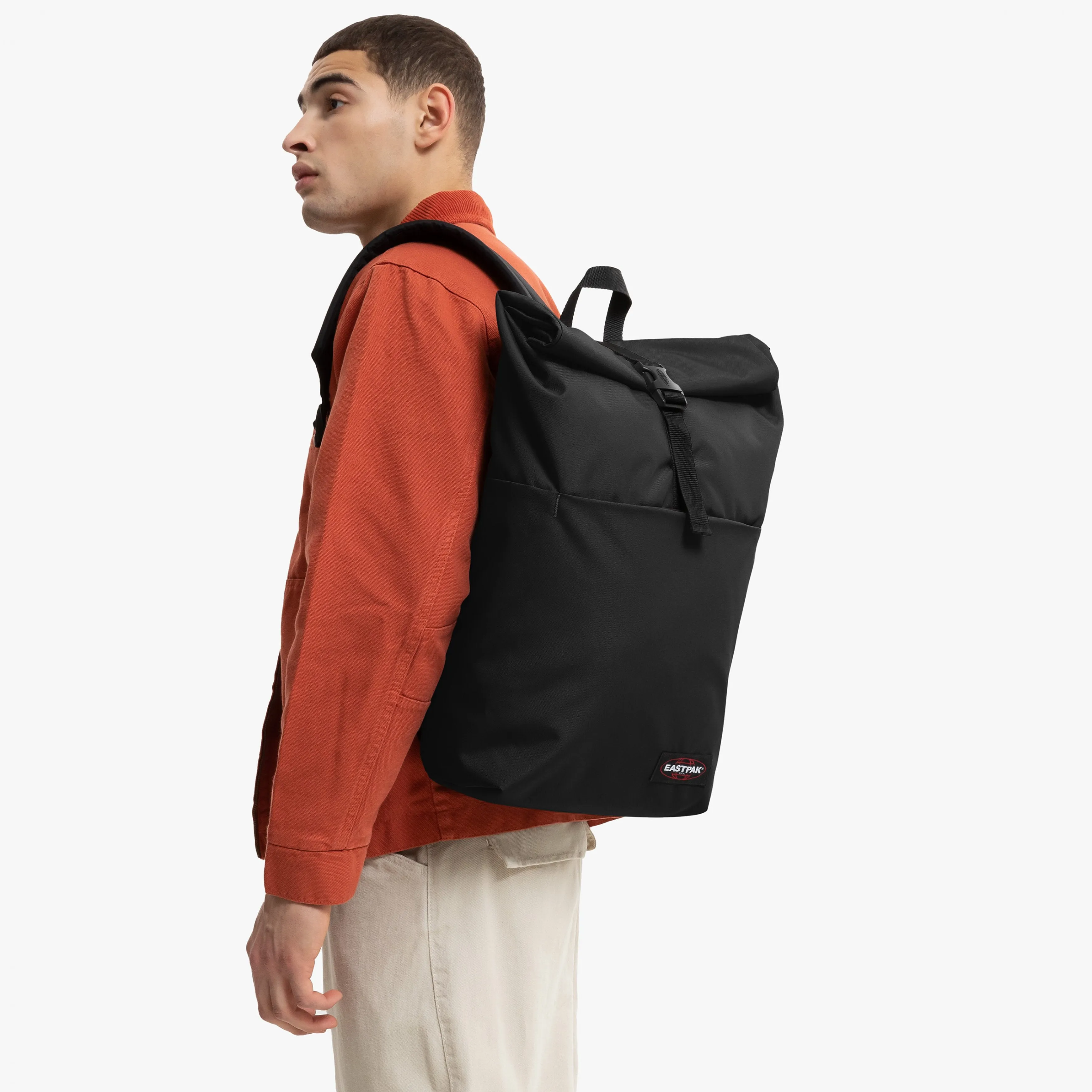 Eastpak Up Roll Backpack - Black