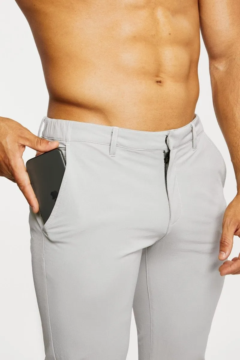 Everyday Tech Pants in Soft Grey