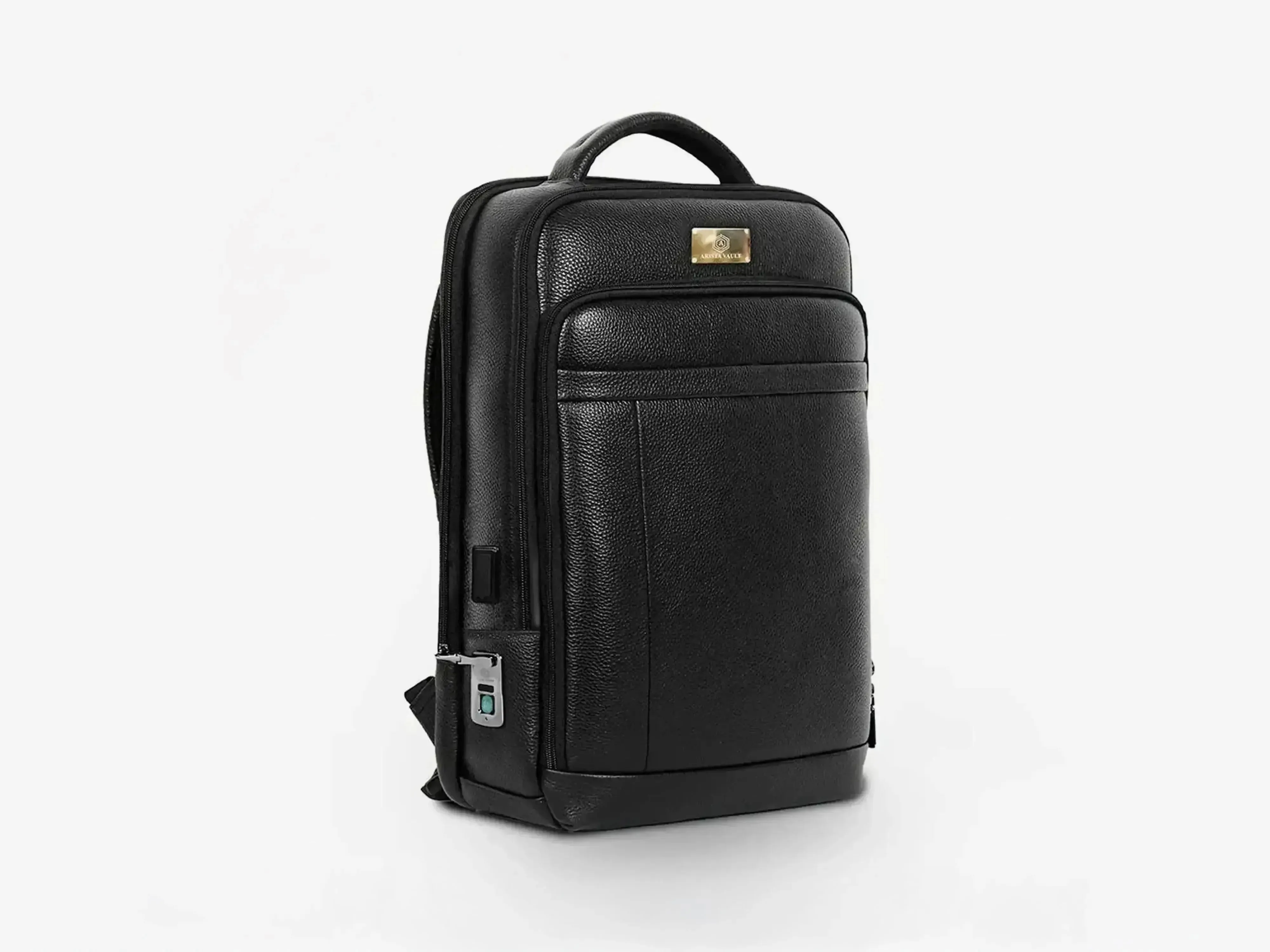 Fingerlock Leather Backpack