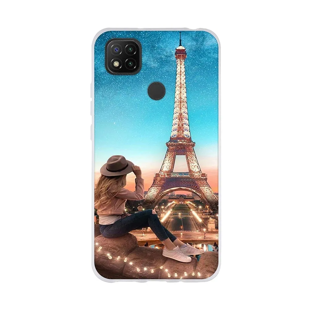 For Redmi 9C 9 C Redmi9c NFC Case Soft TPU Case For Xiaomi Redmi