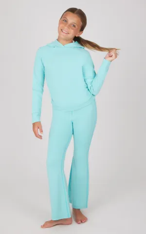 Girls 2 PC Hoodie and Flared Leg Pant