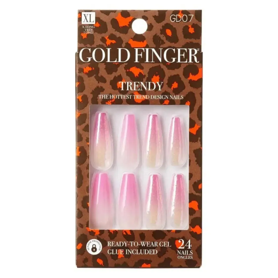 Gold Finger Trendy Nails - Make a Wish [GD07]