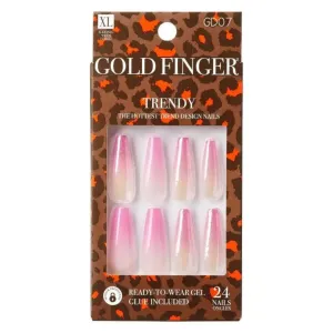 Gold Finger Trendy Nails - Make a Wish [GD07]