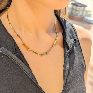 Gold Multi-Name Necklace