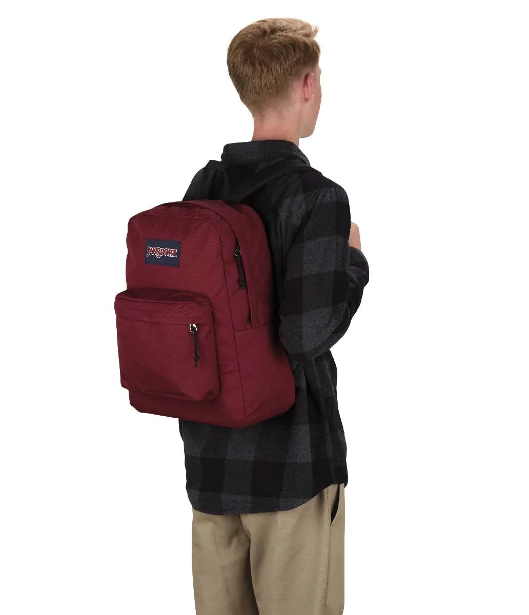 JanSport SuperBreak Plus Backpack - Russett Red