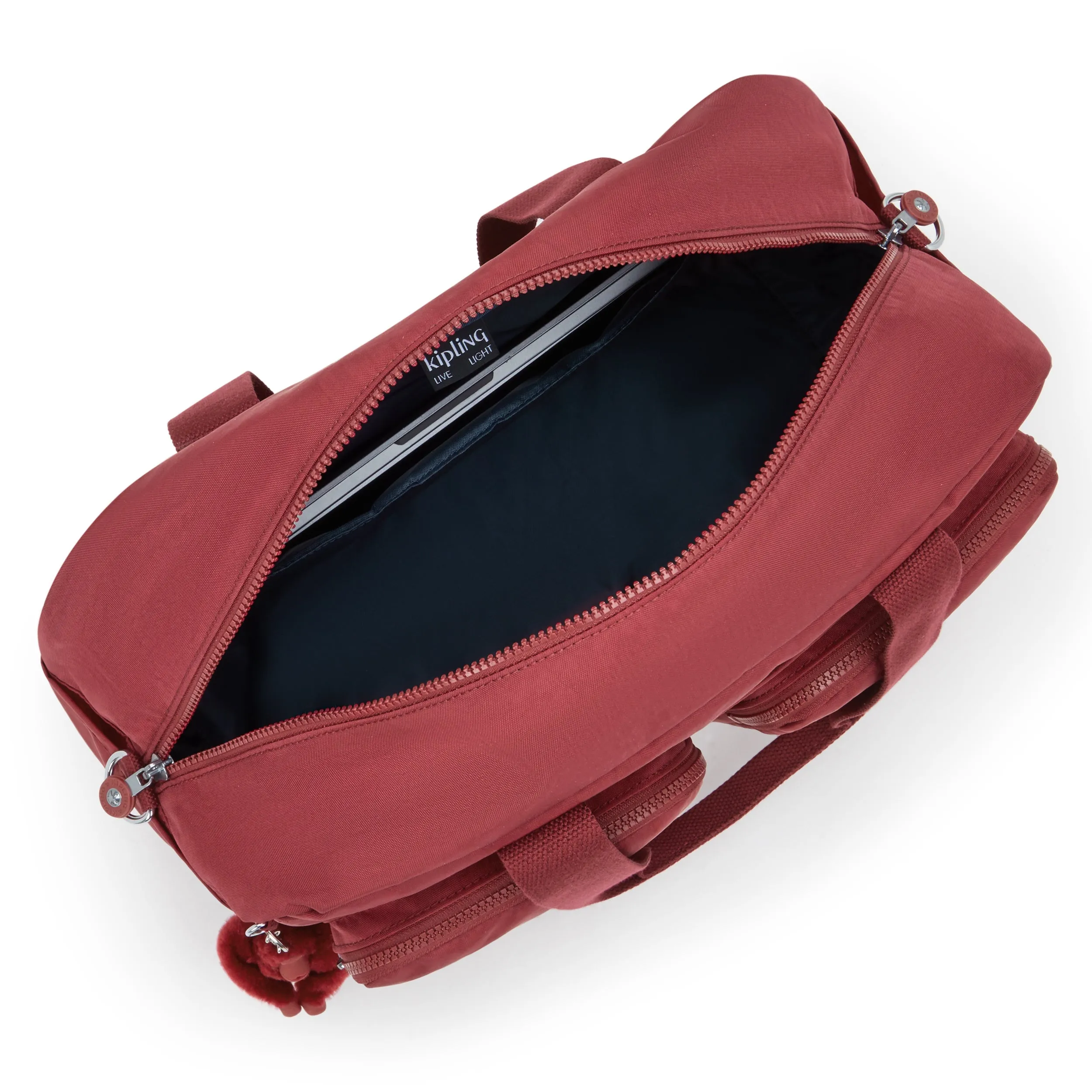 Kipling Defea Extra Large Weekender Duffle Bag - Funky Red