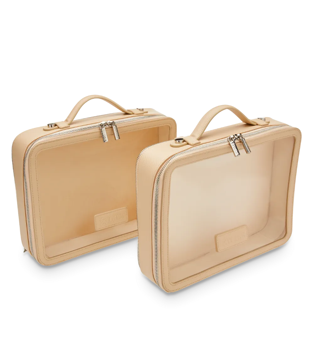 Large Twin Cosmetic Case