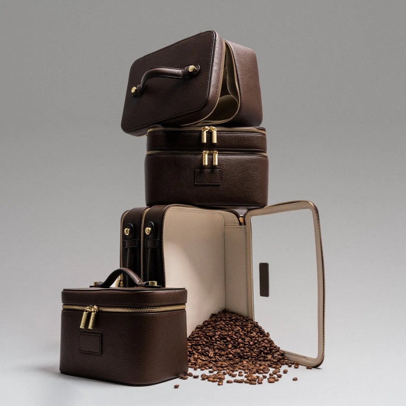 Large Twin Cosmetic Case