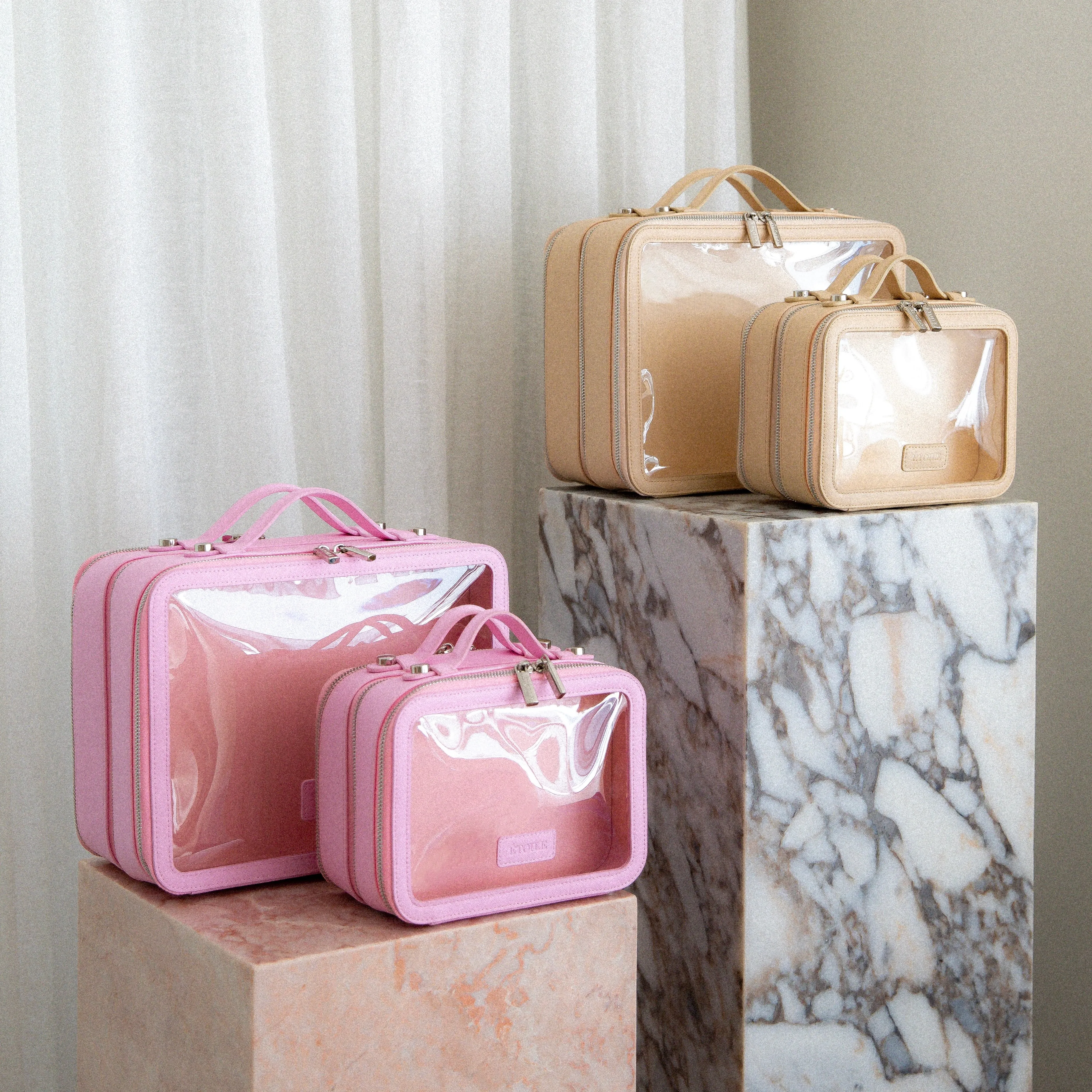 Large Twin Cosmetic Case