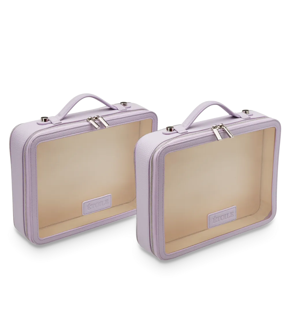 Large Twin Cosmetic Case