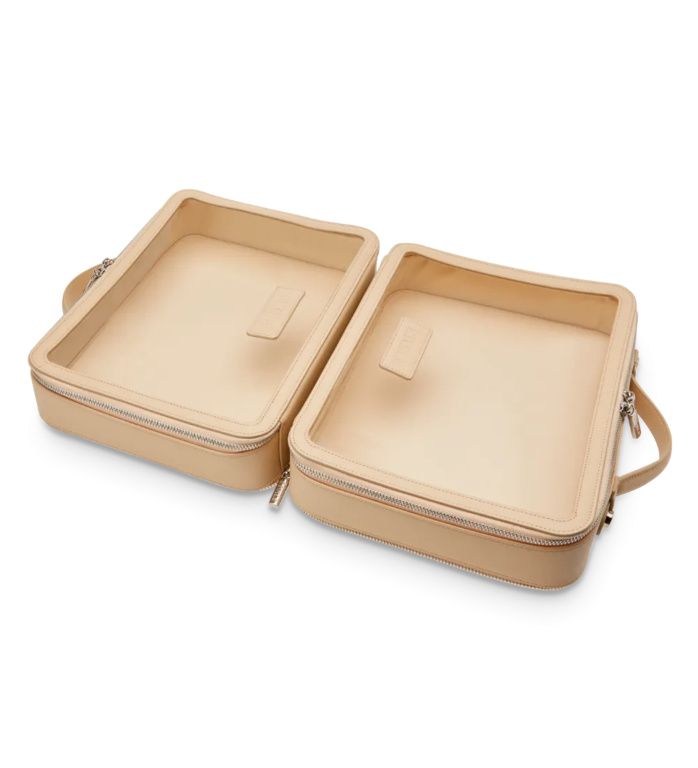 Large Twin Cosmetic Case