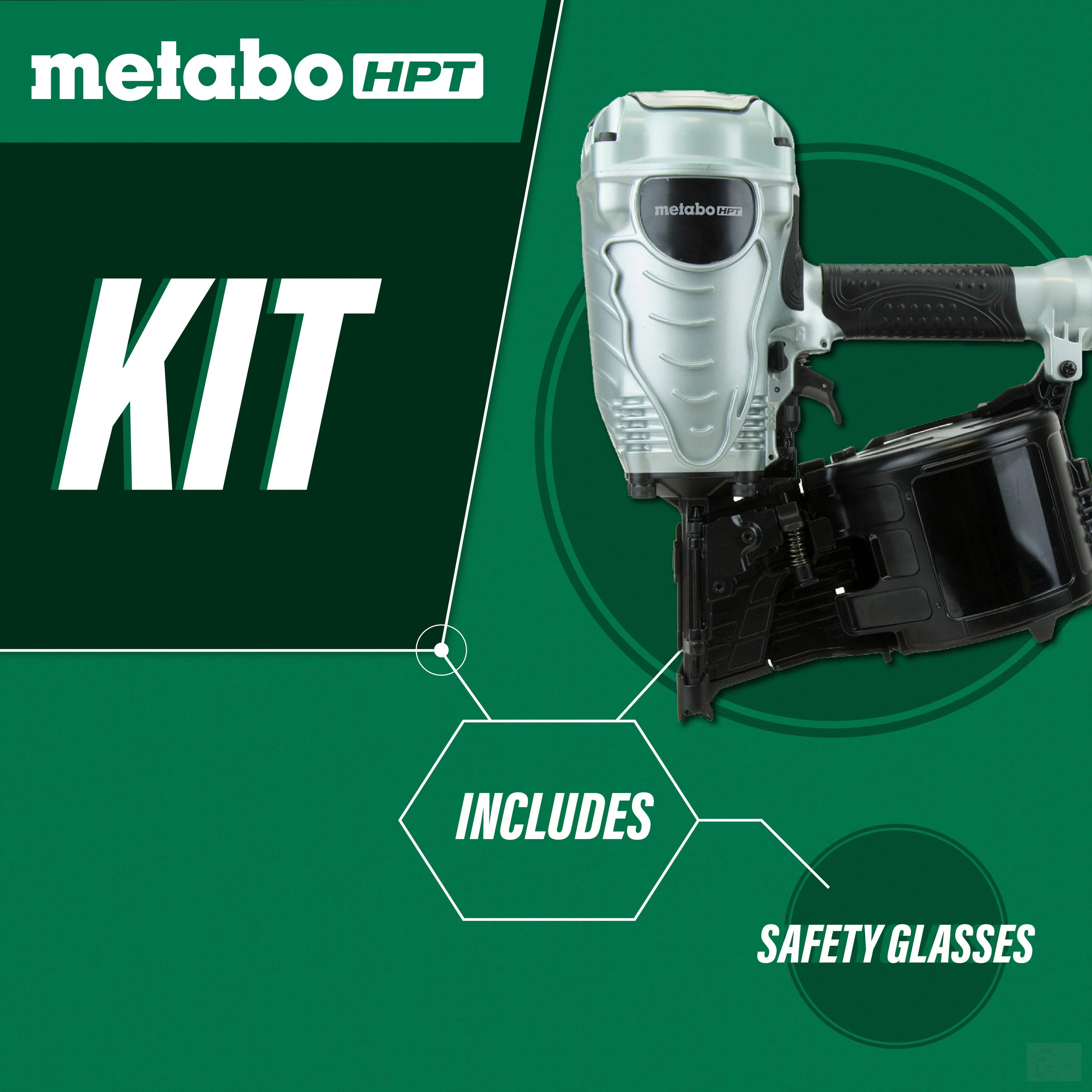 Metabo - 3-1/2" Coil Framing Nailer (NV90AGS)