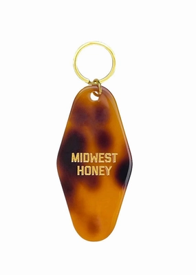 Midwest Honey Tortoise Shell Keytag