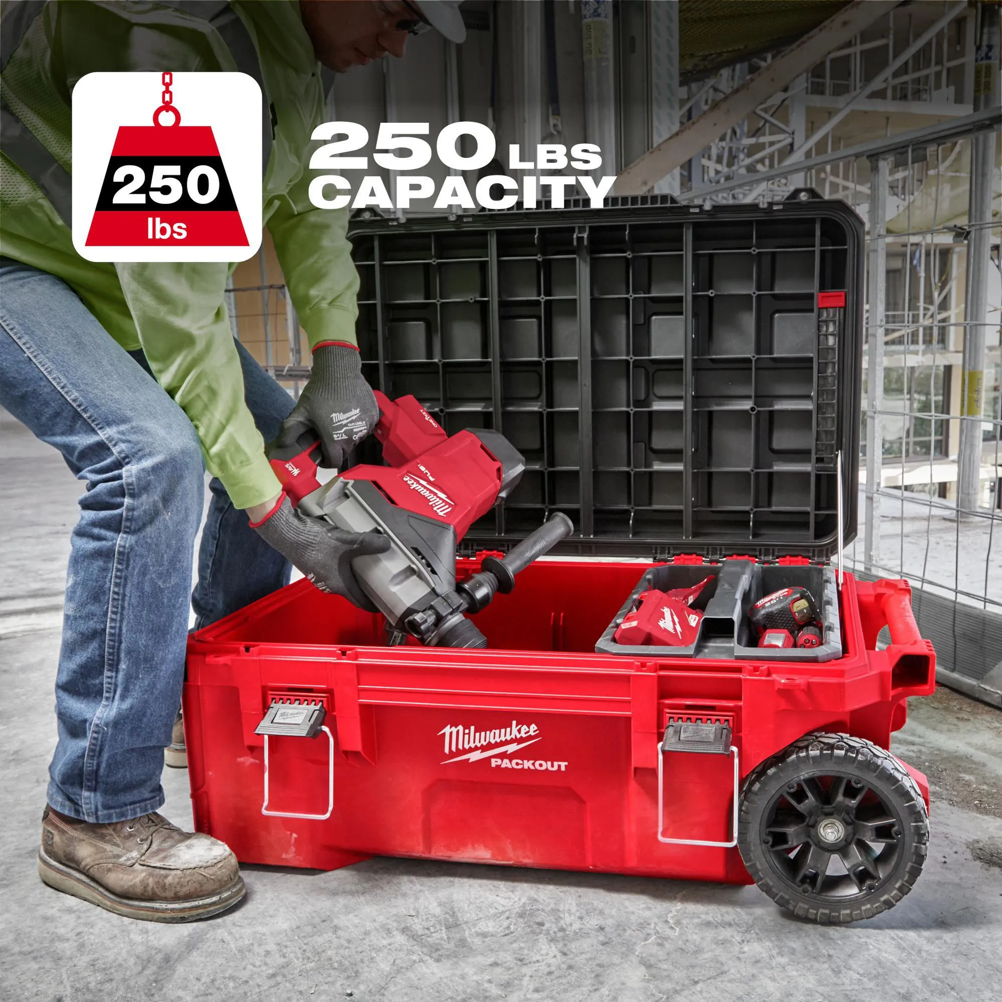 MILWAUKEE PACKOUT Rolling Tool Chest [48-22-8428]