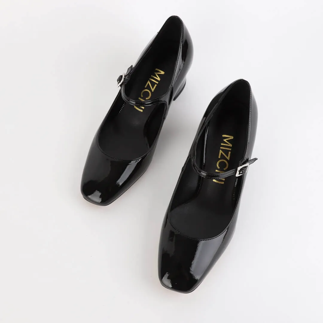 NANCY - patent mary jane pumps