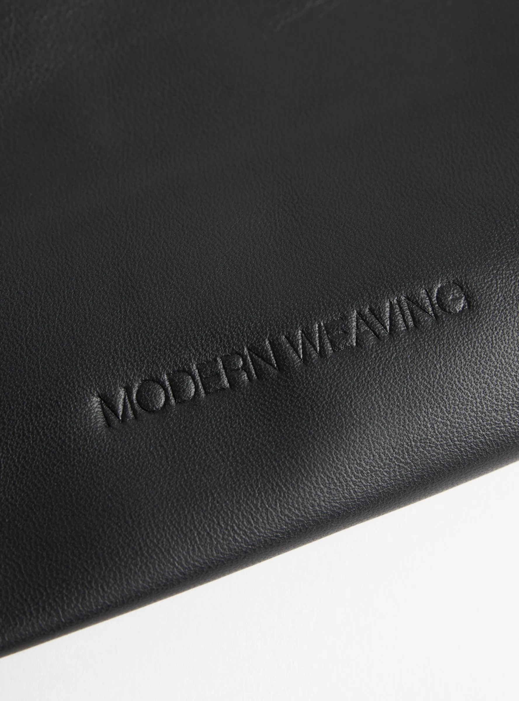 Narrow Oval Tote Black