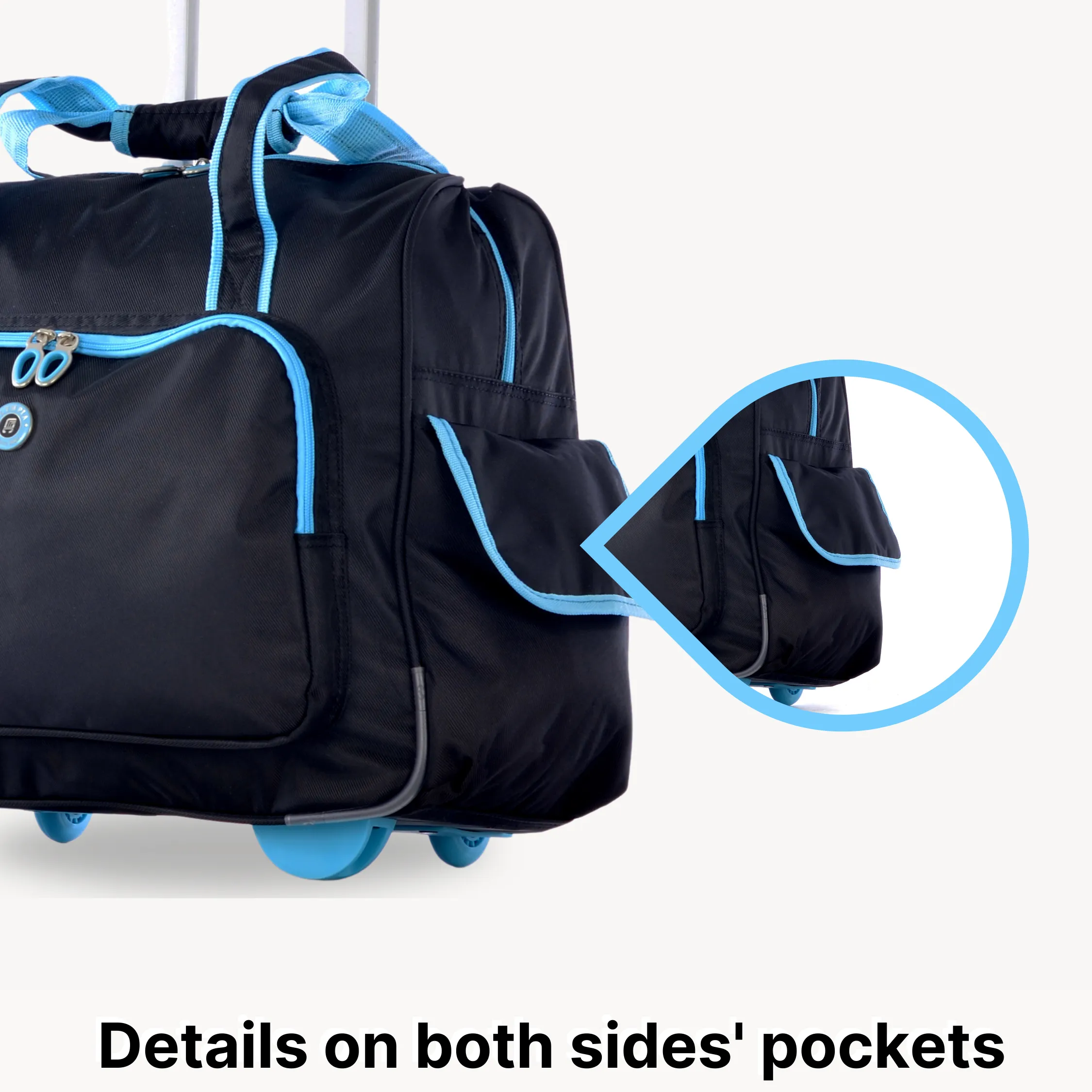 Olympia Rave Rolling Overnighter Tote