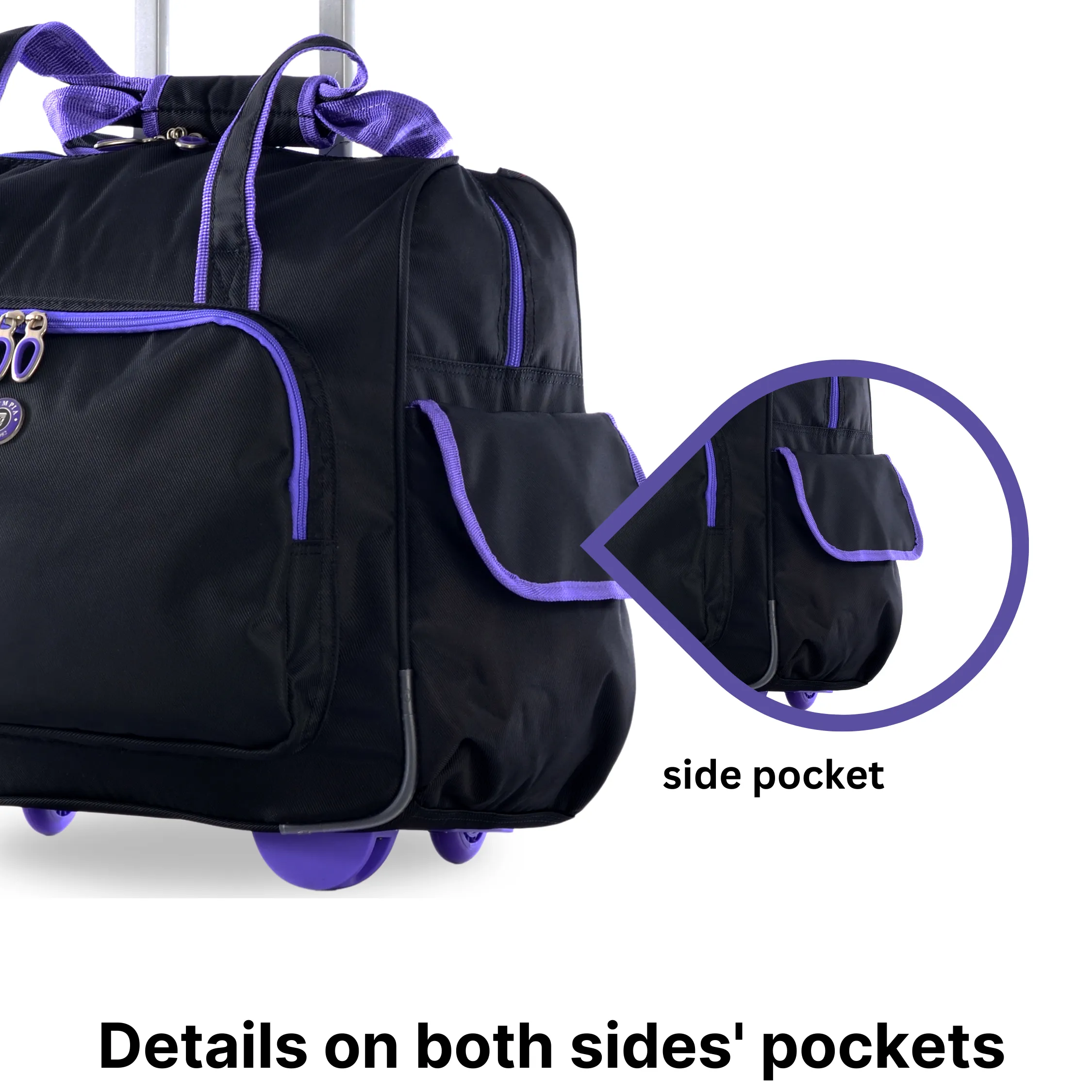 Olympia Rave Rolling Overnighter Tote