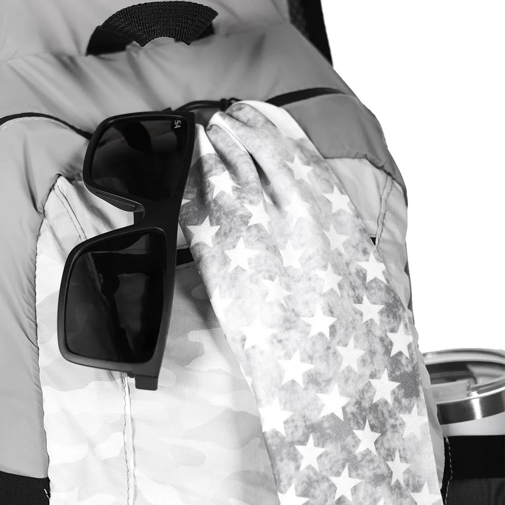 Packable Backpack | Ghost Military Camo | Light Grey