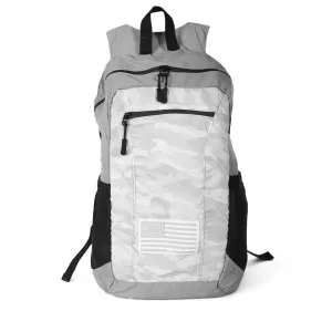 Packable Backpack | Ghost Military Camo | Light Grey