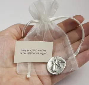 Pewter Angel Pocket Charms - Set of 25