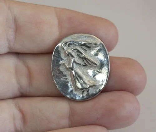 Pewter Angel Pocket Charms - Set of 25