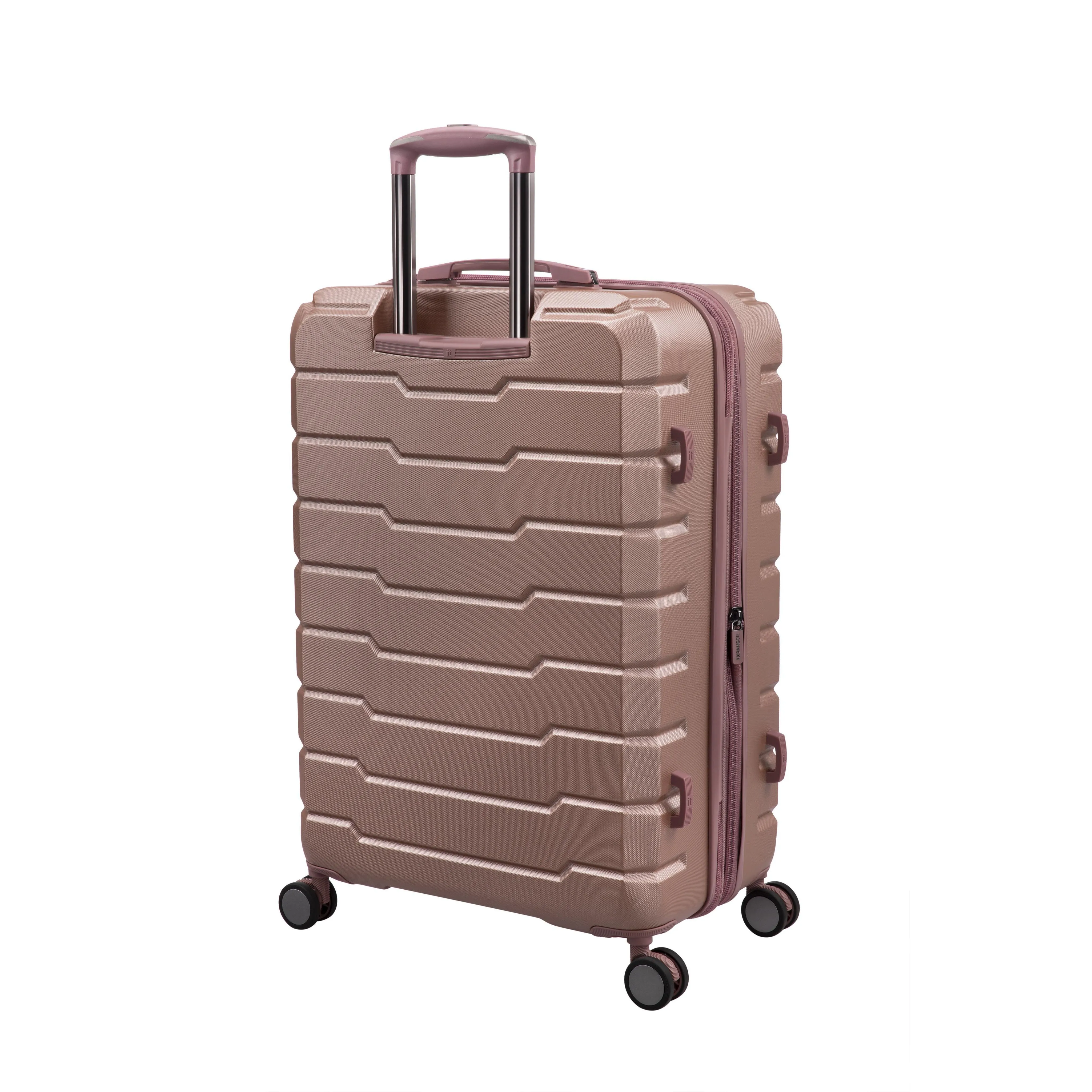 Prosperous 21" Hardside Carry-On 8 Wheel Expandable Spinner (Cameo Blush)