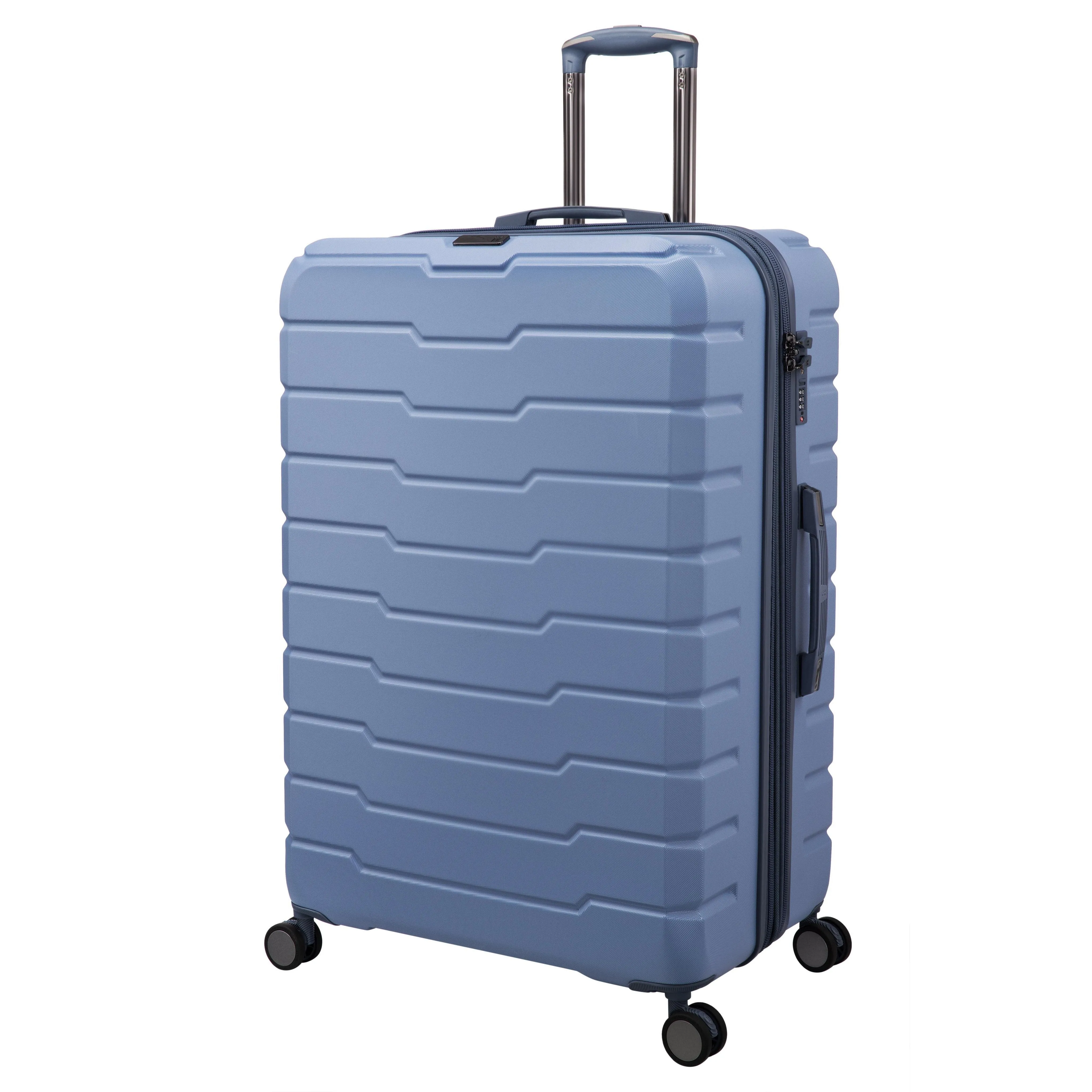 Prosperous 3 Piece Hardside 8 Wheel Expandable Spinner Set (Faded Denim)