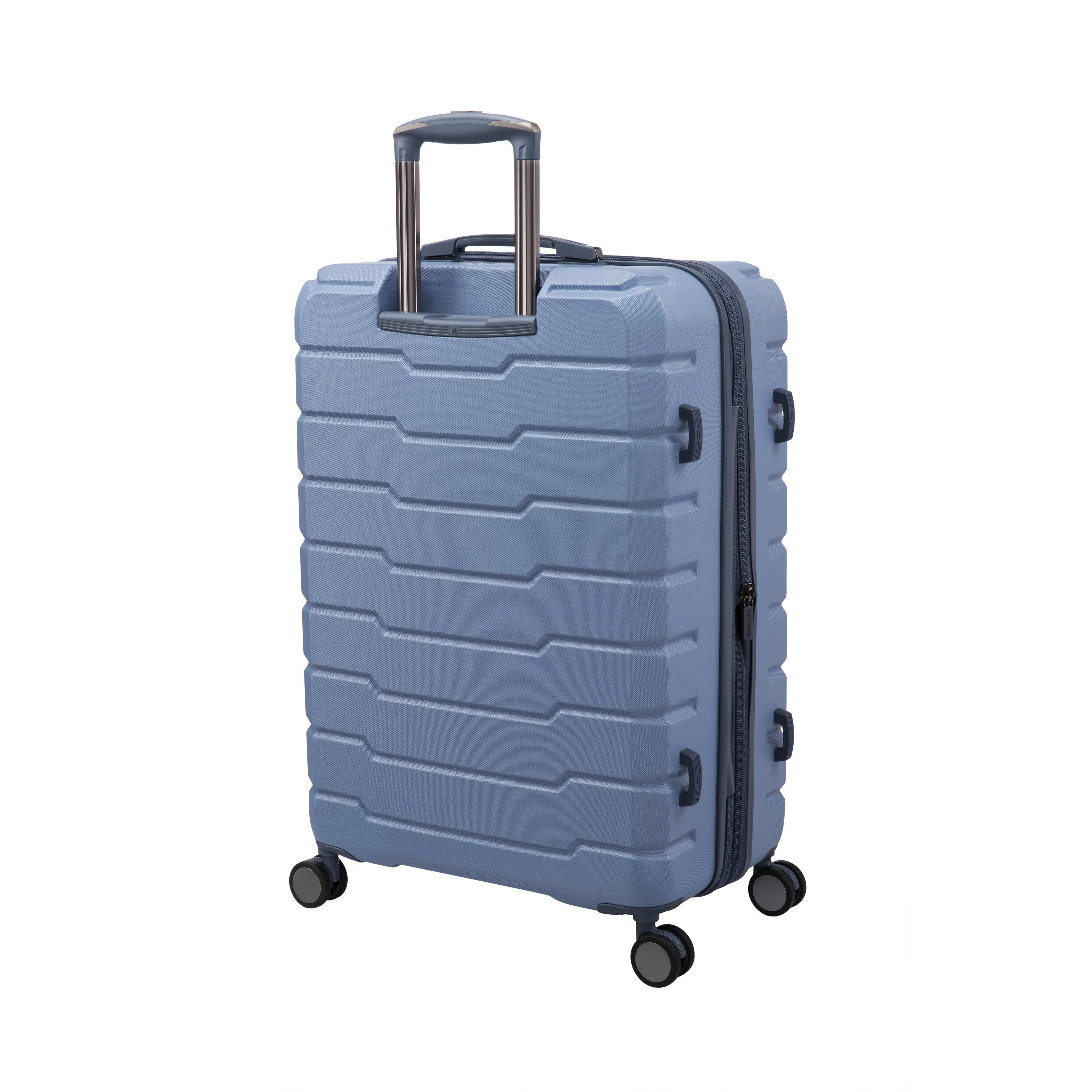 Prosperous 3 Piece Hardside 8 Wheel Expandable Spinner Set (Faded Denim)