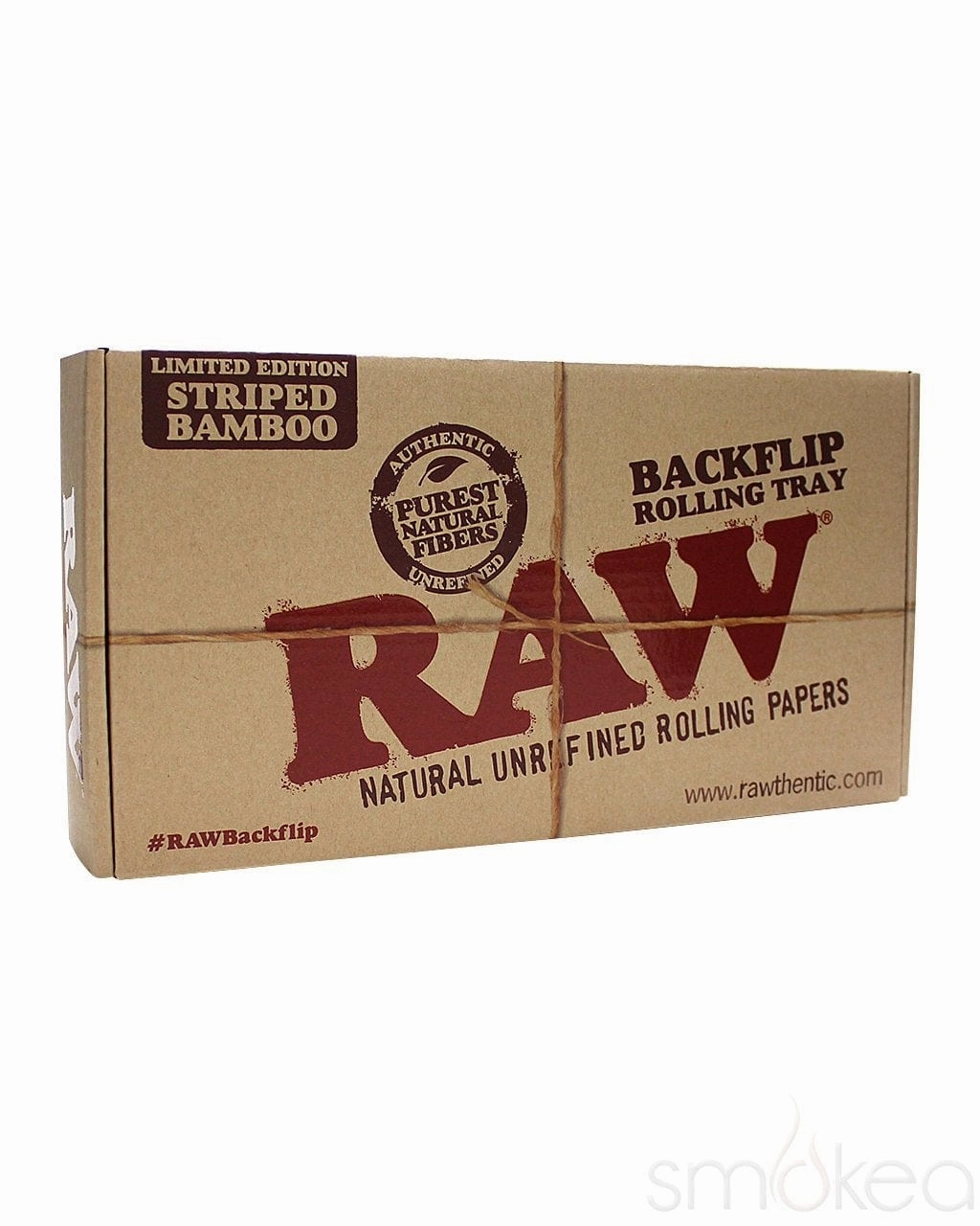 Raw Bamboo Backflip Magnetic Rolling Tray
