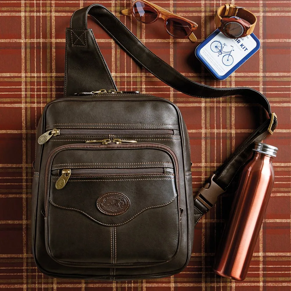 Santa Fe Leather Sling Pack